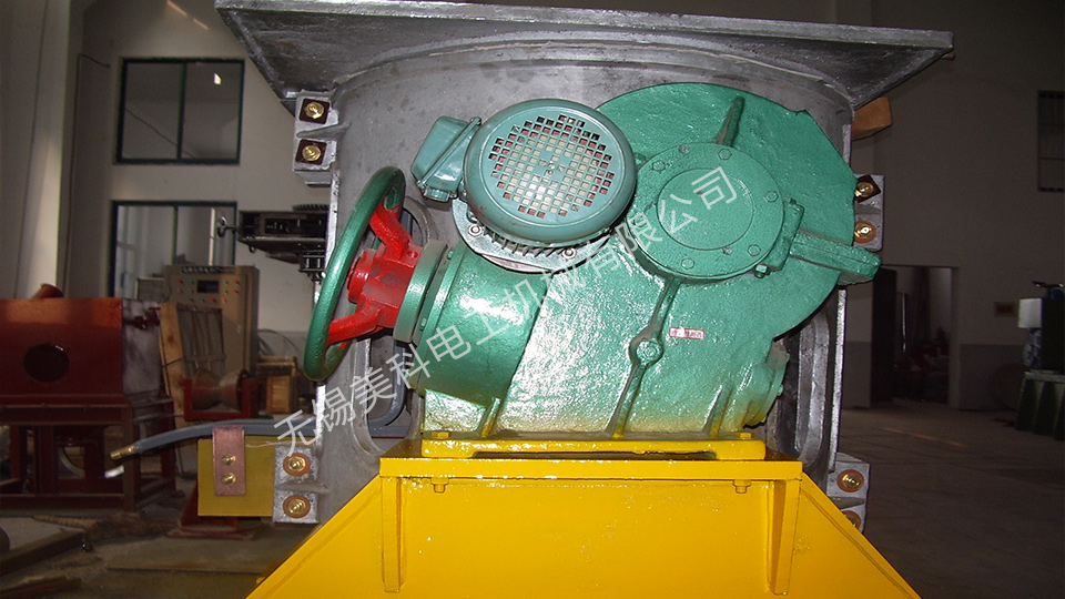 Aluminium shell medium frequency furnace