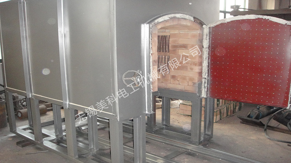 Trolley annealing furnace