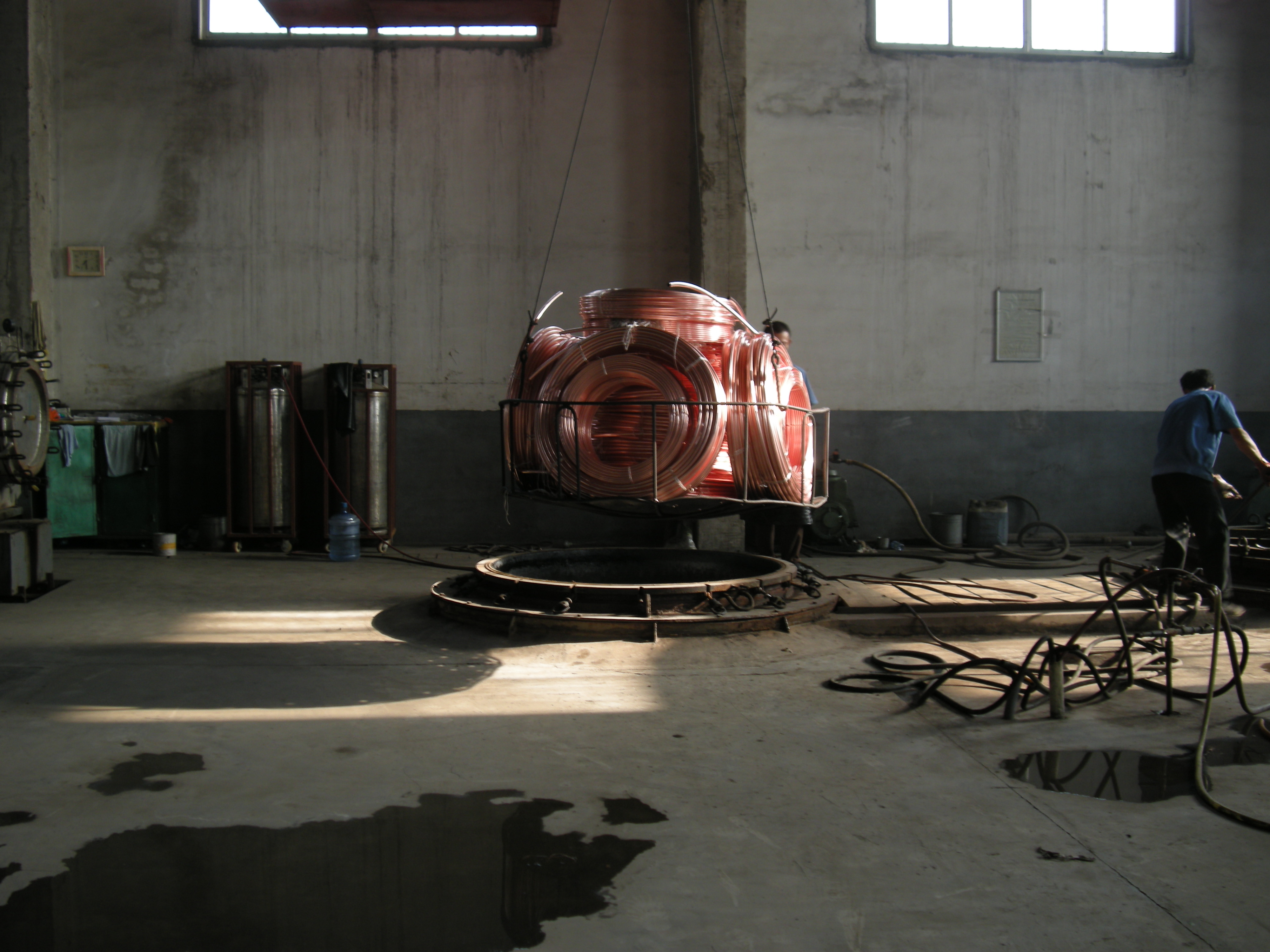 Well resistance furnace