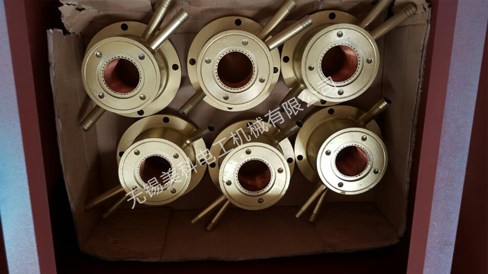 Horizontal continuous casting mold