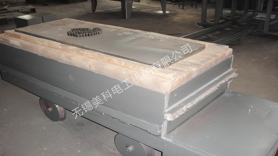 Trolley annealing furnace