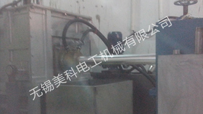 Horizontal continuous casting sterling silver rod