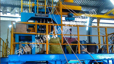 上引连铸机部分