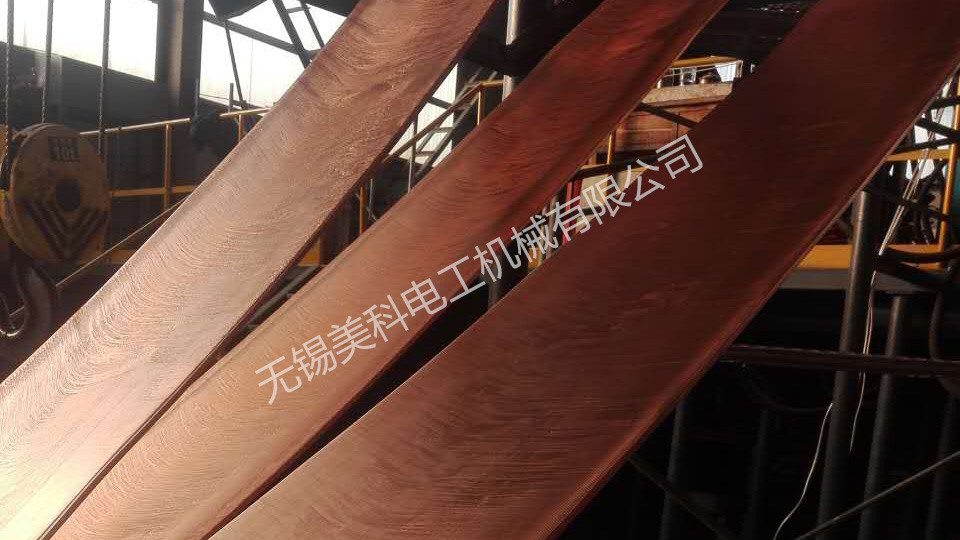 铜带上引连铸生产线